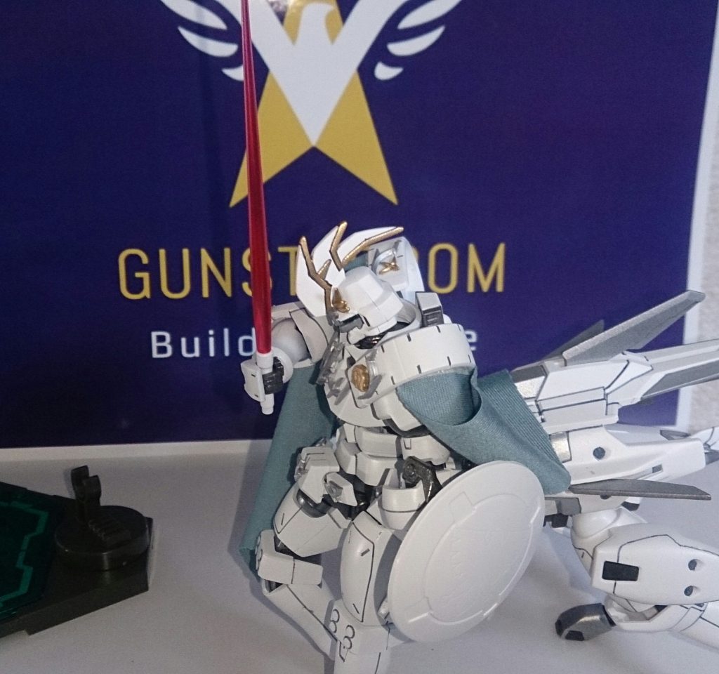 シールドはトールギスのをリーオー盾の持ち手側に貼り付けてます。