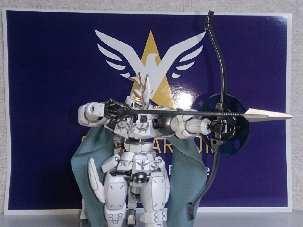 レイドバトルや重要ミッション等でボス戦や勝利目前のとき、フォースメンバーの承認により、フォースネストから必殺必中の弓「フェイルノート」が射出される。
円卓の騎士トリスタンが使用した弓から名前を頂きました(^w^)