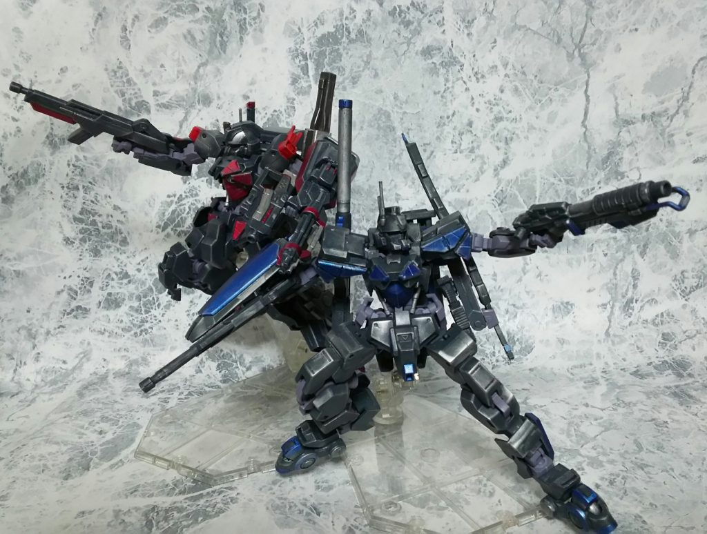 一号機と2ショット