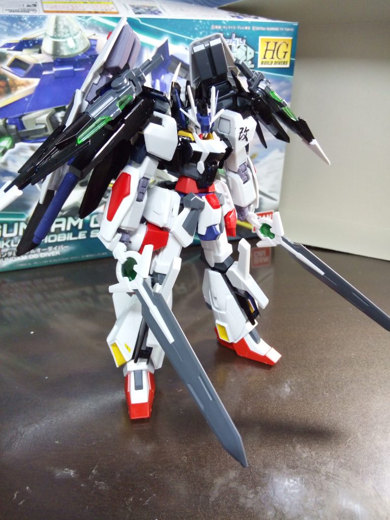 武器
・GNダイバーソード×2
・スーパーGNソードⅡ×2
・ビームサーベル×2