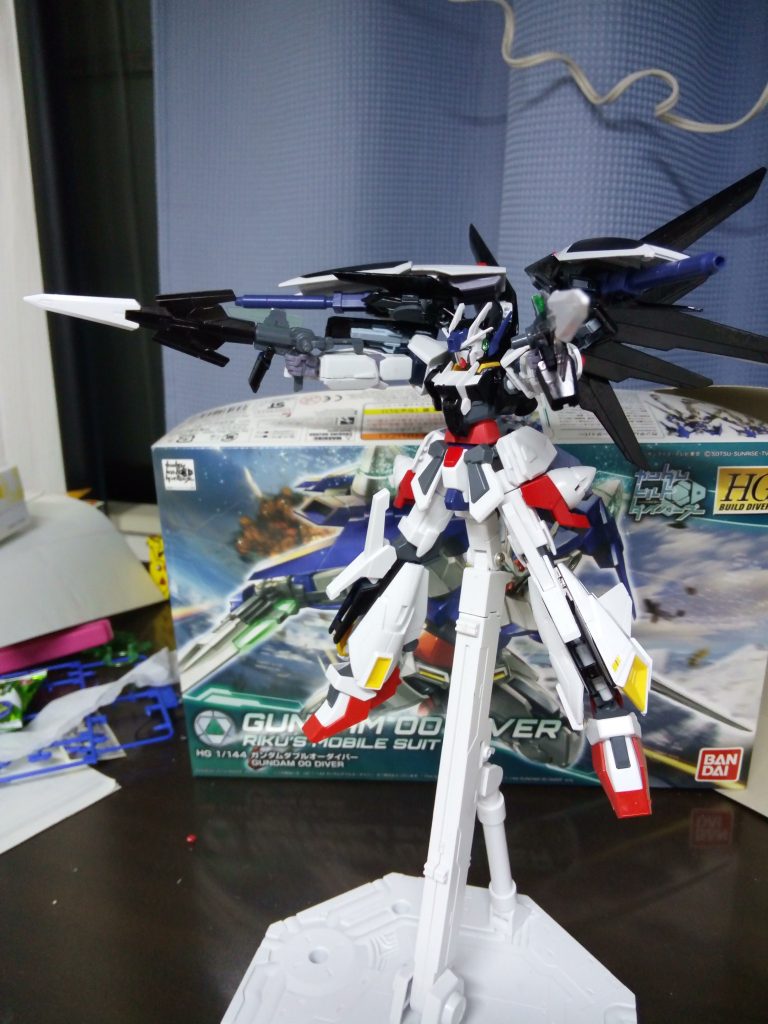 スーパーGNソードⅡで中距離、遠距離にも対応出来ます。