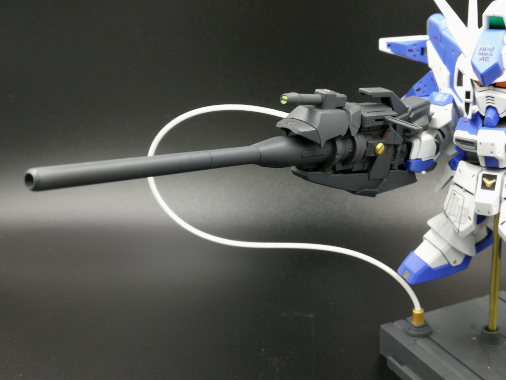 ハイパーメガバズーカランチャーはスーパーロボット大戦Xに登場した物を参考にミキシングで作ってみました。