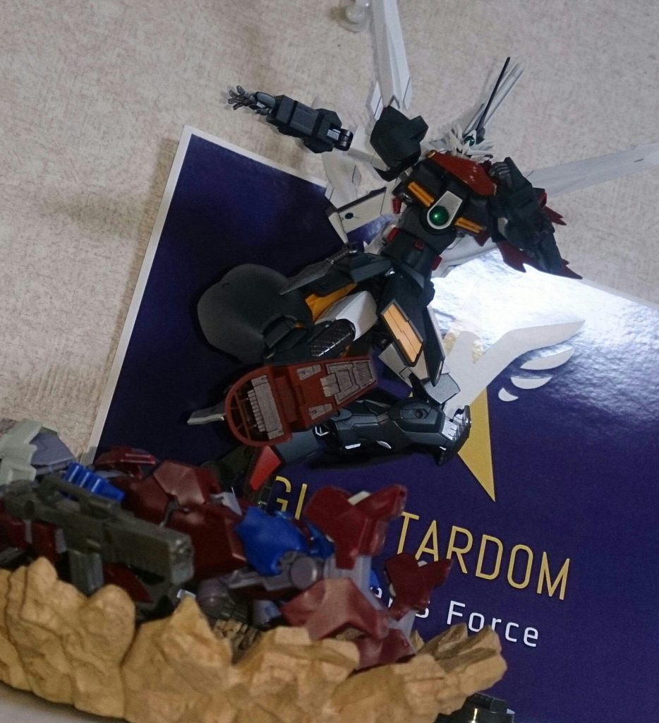 「疾風怒濤・風牙」
牙忍の型最大の必殺技で、ふくらはぎに仕込まれた「風刃」を展開、忍燈籠により風を起こし、高速回転しながら敵に突っ込む。
「さあ、あなたの罪を数えなさい！」