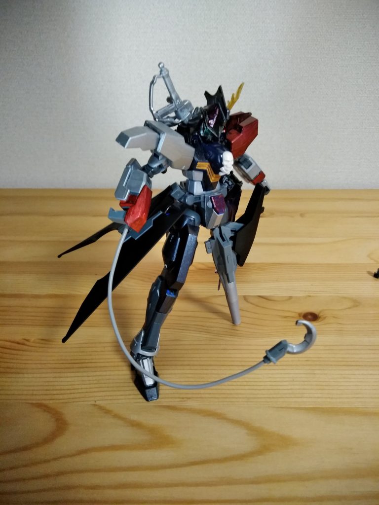 アンカー、フックともにワイヤーにて捕縛可能。