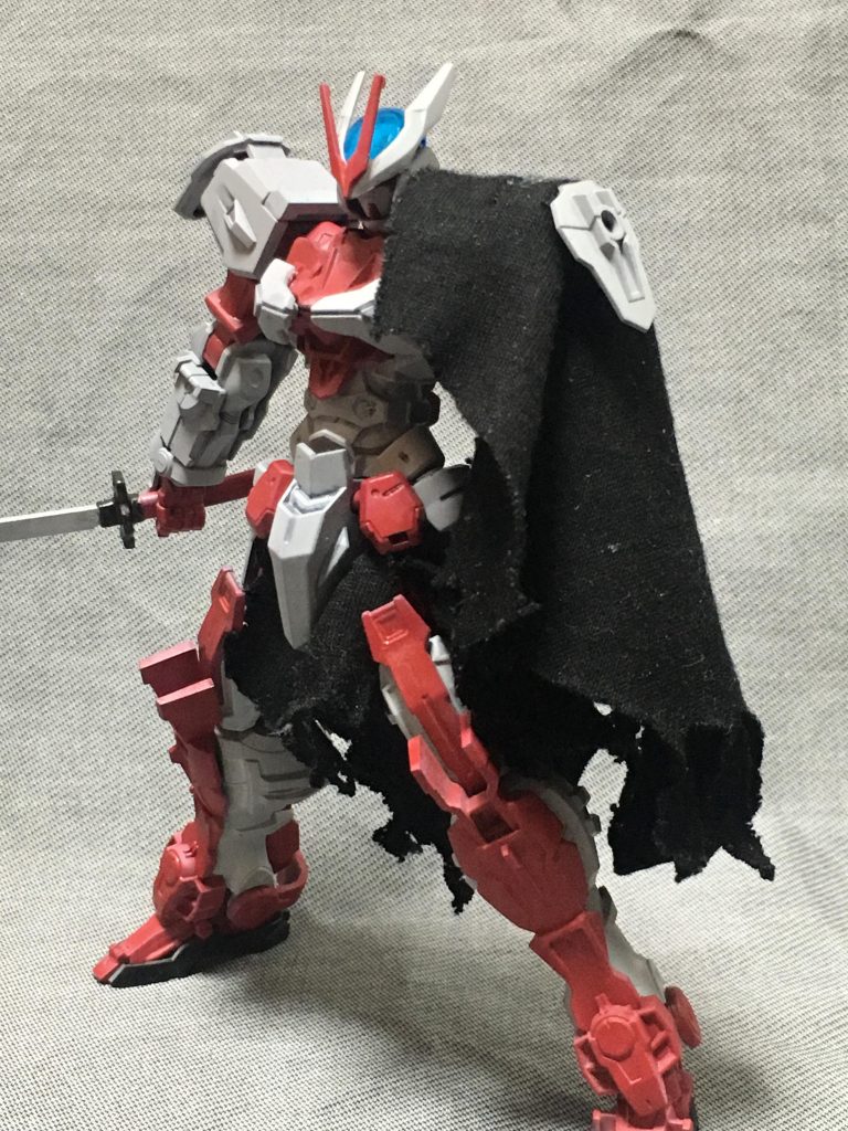 フロントビュー
ビームコーティングはGPDの必須スキルということでABCマントを装備さしています