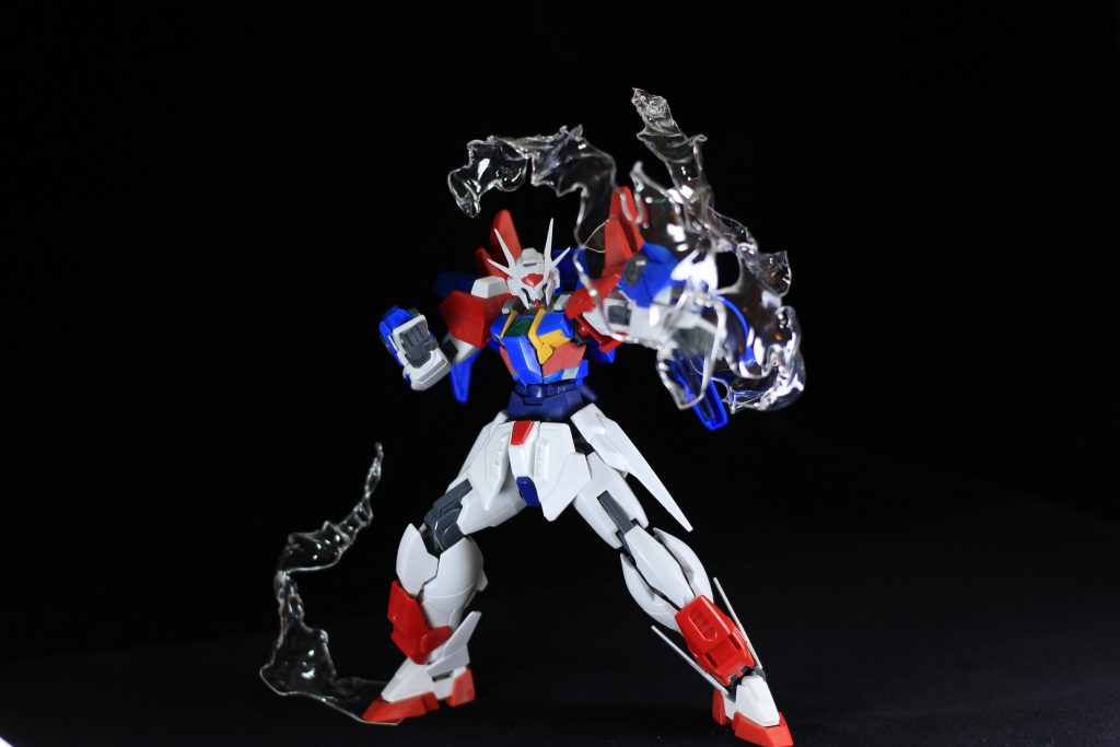 エフェクトとともに色を塗る前の写真。
このころからポージングにはあまり変わりがないですね笑