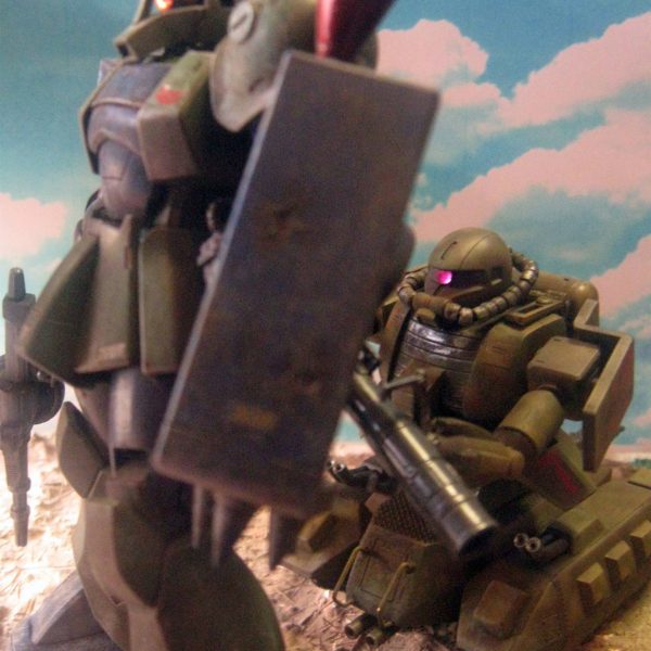 ザクタンクミキシングビルド！