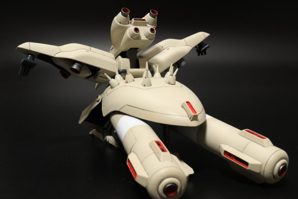 バーニアもディテールアップ