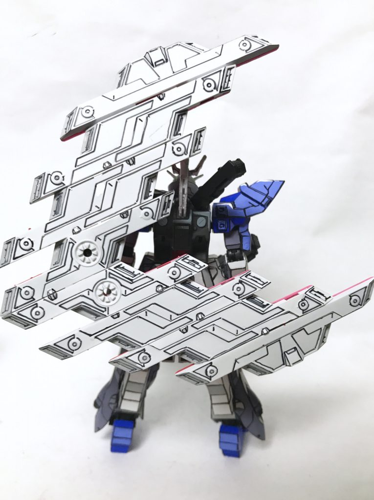 ムーンガンダム–4枚目/制作者：@j_gunaka