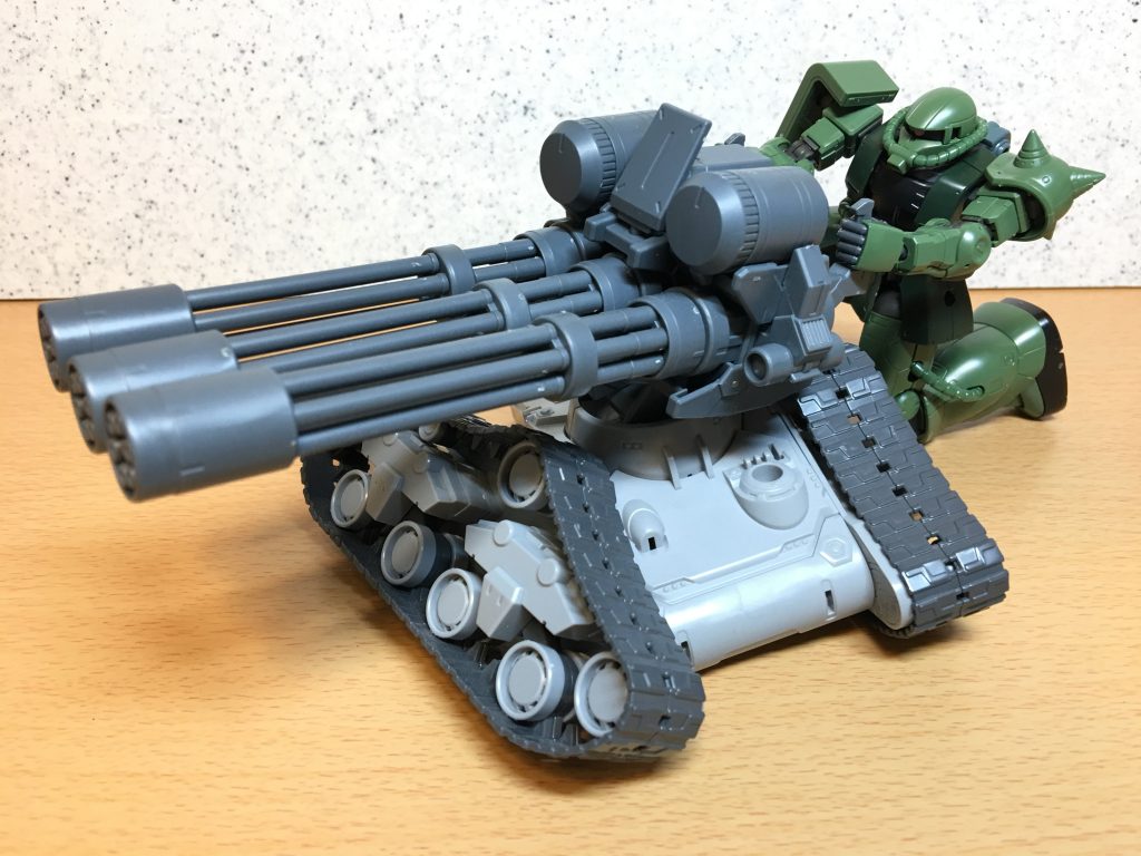 三連砲塔ガトリング戦車–8枚目/制作者：アトリエ コメットハート