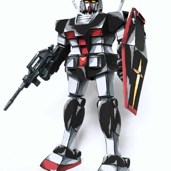 1/144 プロトタイプガンダム 旧キット イラスト風