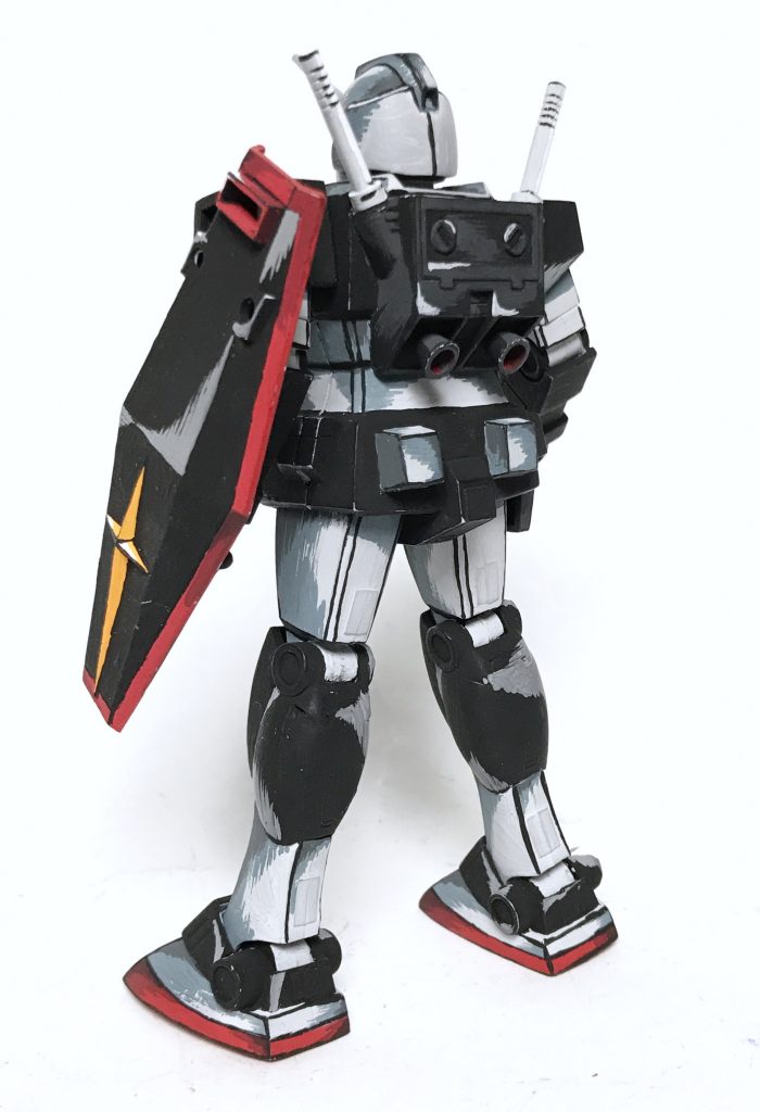 1/144 プロトタイプガンダム 旧キット イラスト風–3枚目/制作者：@j_gunaka