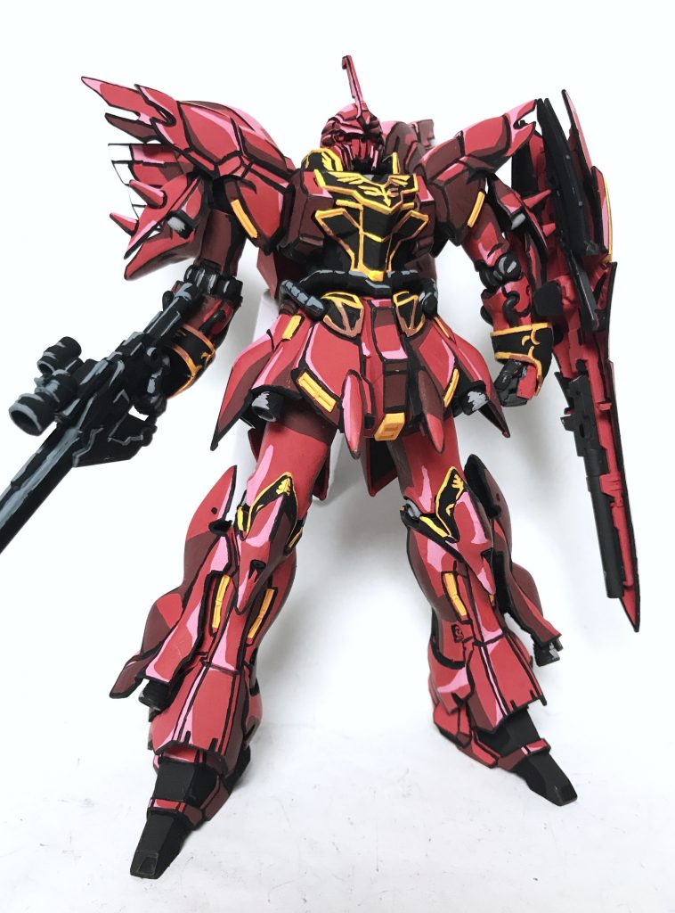 1/144 シナンジュ アニメイラスト風–4枚目/制作者：@j_gunaka