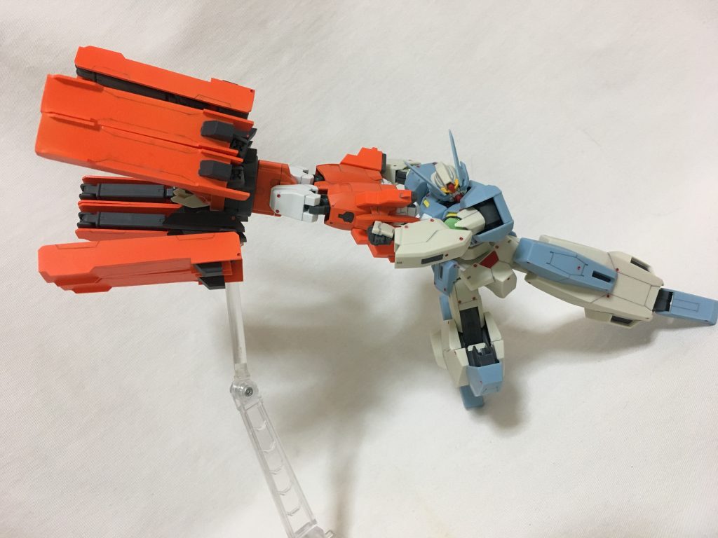 エウクレイデスソード。
プトレマイオスアームズが砲撃ならこちらはライザーソードかな、と。