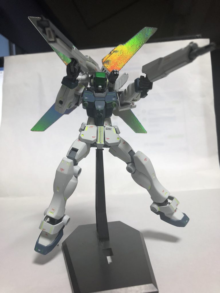 数少ない武装を使ったフルバーストw
撮影してからまんま構図がジェガンブラストマスターw