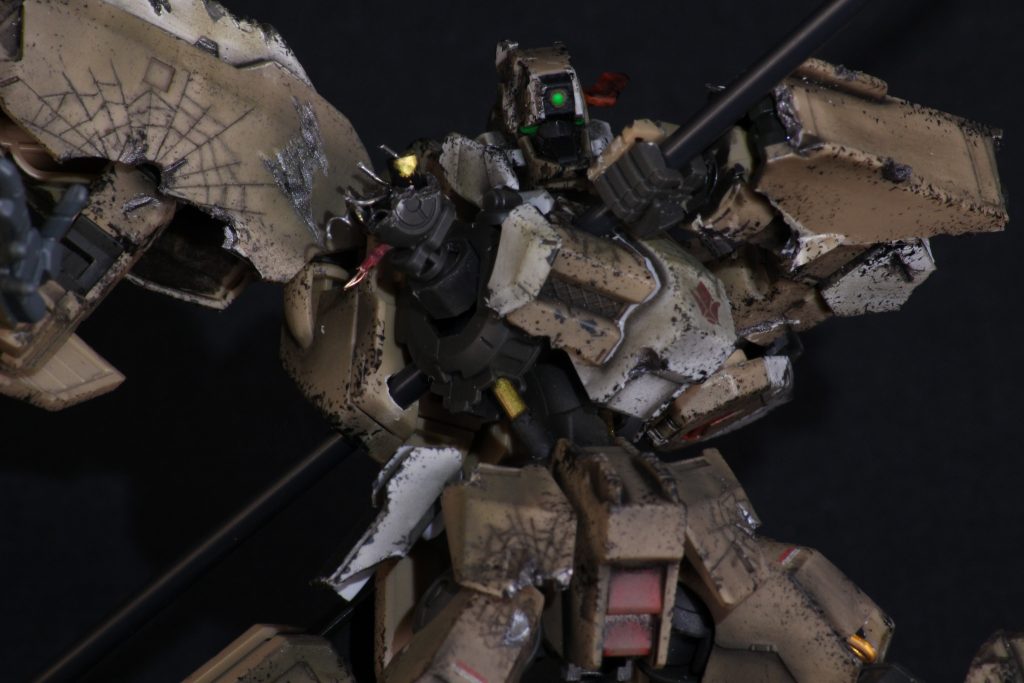 頭の塗り分けが鬼でした