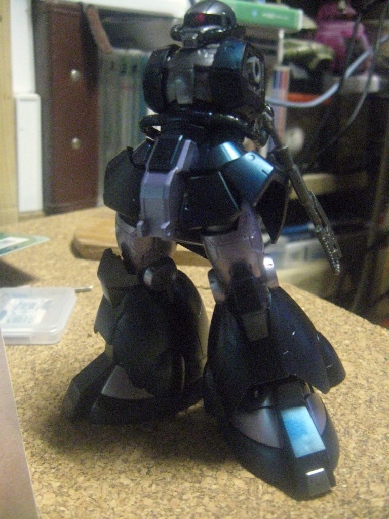 製作途中画像①　ノーマルのメタリック塗装状態