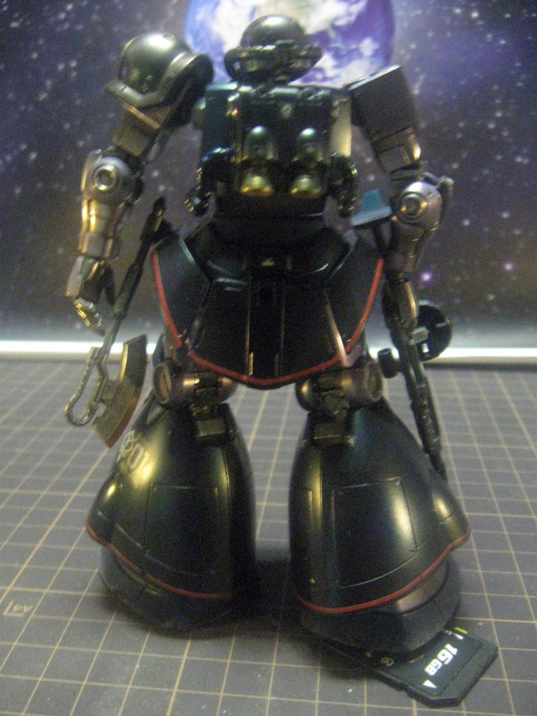 アイナさんの高機動試験型ザク！グロスとメタリック仕上げのコラボのハーモニー？（笑）–9枚目/制作者：gtarou