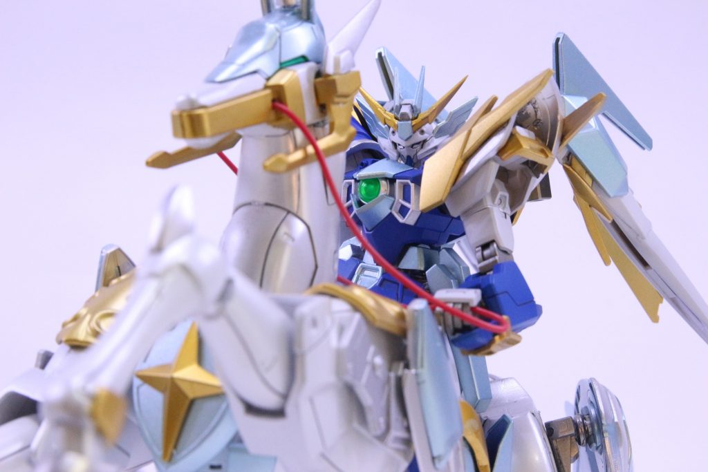 ガンプラxチェス ： ナイト–2枚目/制作者：@FonOtaku