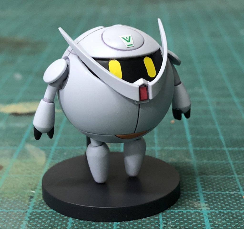 ヒゲが吹いた。