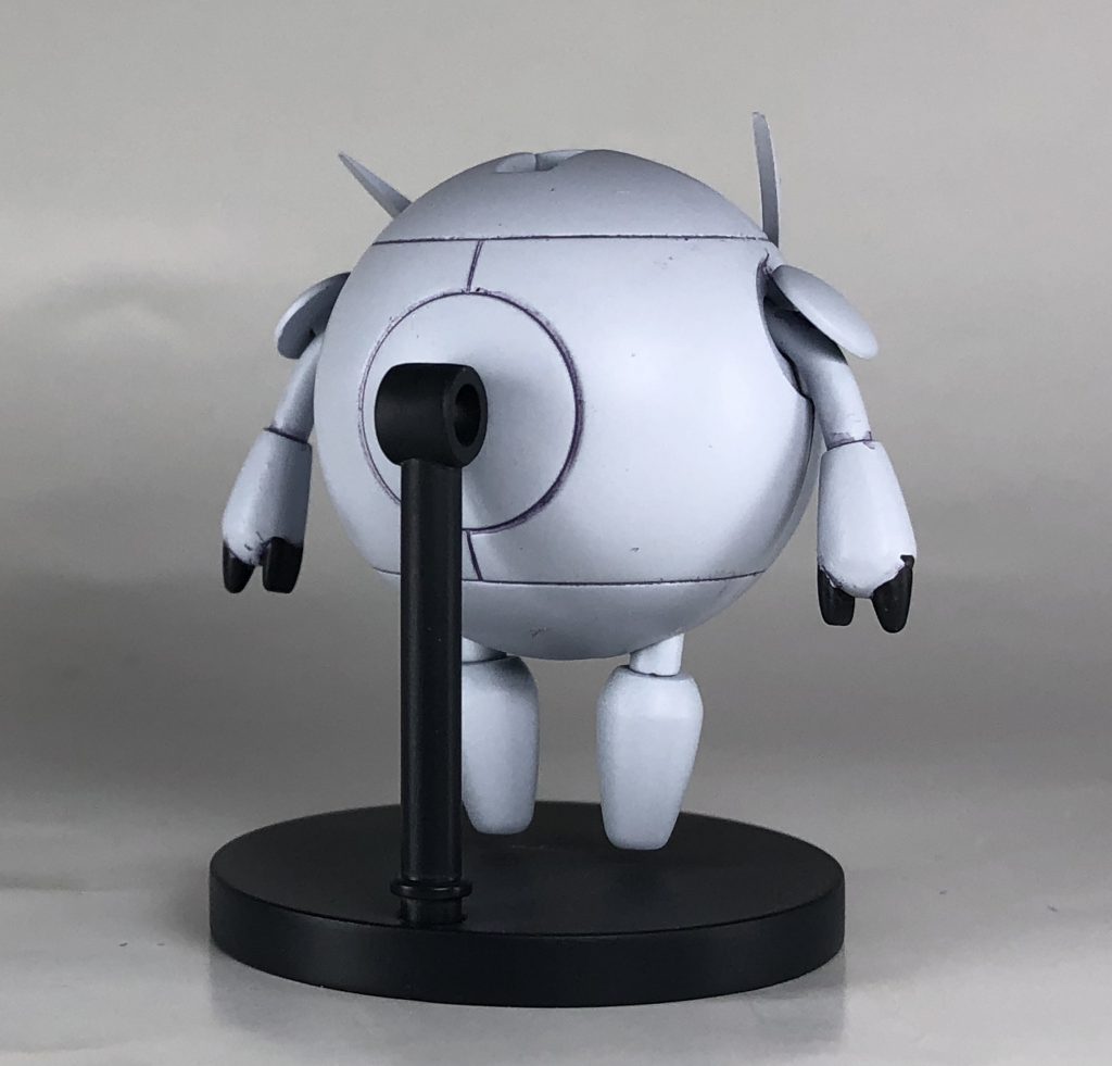 後ろ。肉抜きは埋めています。