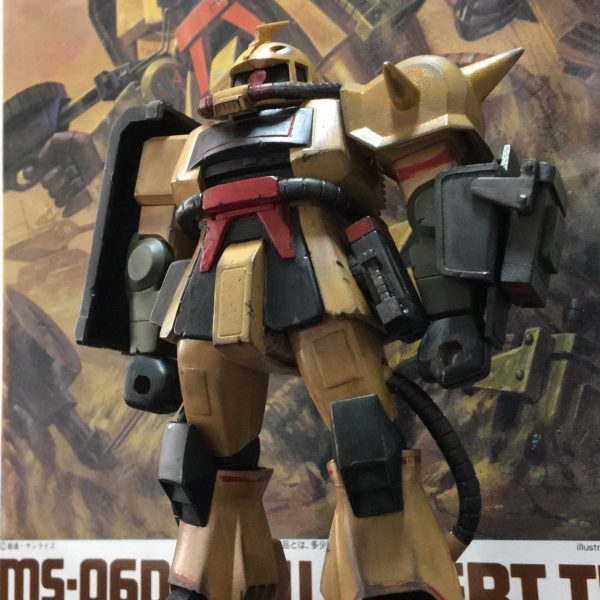 ザク デザートカラー モビルスーツアンサンブル 01 1.5 リペイント 改修 MOBILE SUIT ENSEMBLE 1.5 ザク(マーキングプラス) レビュー