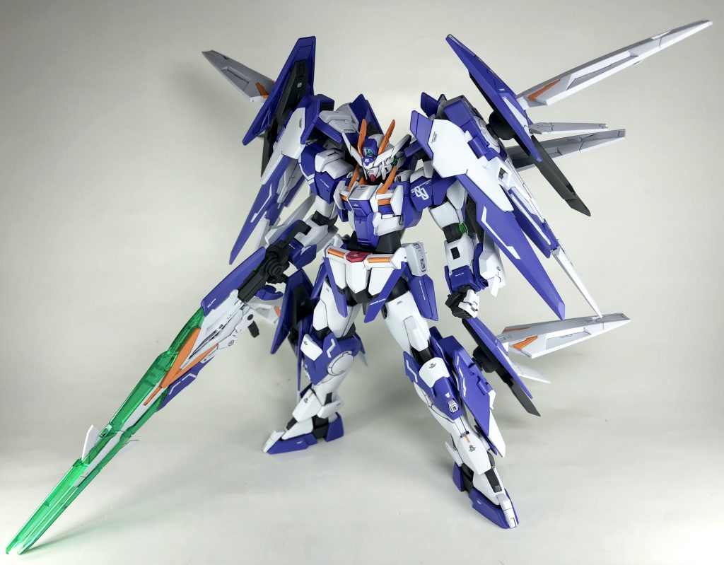 高速機動モード。各バーニアを全開にした状態。機動性は量子化と見紛うほど、という妄想。