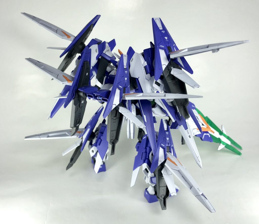 GN-0000VXS/hs-A01 ダブルオーガンダムエクシアス アヴァランチフォース–5枚目/制作者:オカムラセイジ