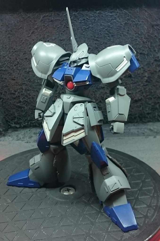 大まかに塗装した段階です。