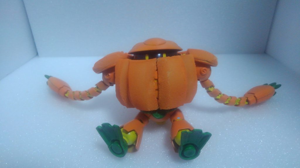 フォース「フラワーガーデン」10月のフォース主催クエストで用いられる機体。
 クエストの始まりはフォース結成後、始めて迎えたハロウィンの時に、結成メンバー五人がこのカプルで遊んで居た時に、物珍しさに集まってきた人達から逃げ回った事がきっかけである。
 その後、追いかけっこイベントがフォース内でやるようになり、それを見た他のダイバー達からも参加してみたいと言うことから10月限定でクエストを開催するようになった。