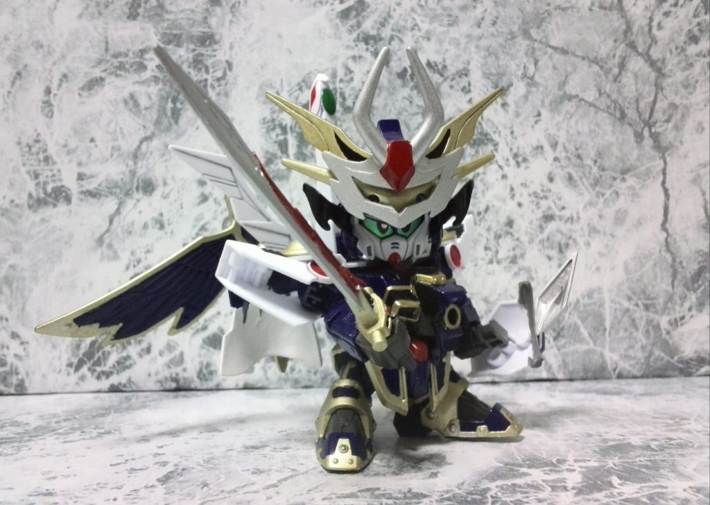 武器は
曹丕ガンダムから黒翼刀を
必殺技は
「真 鬼岩一閃斬」