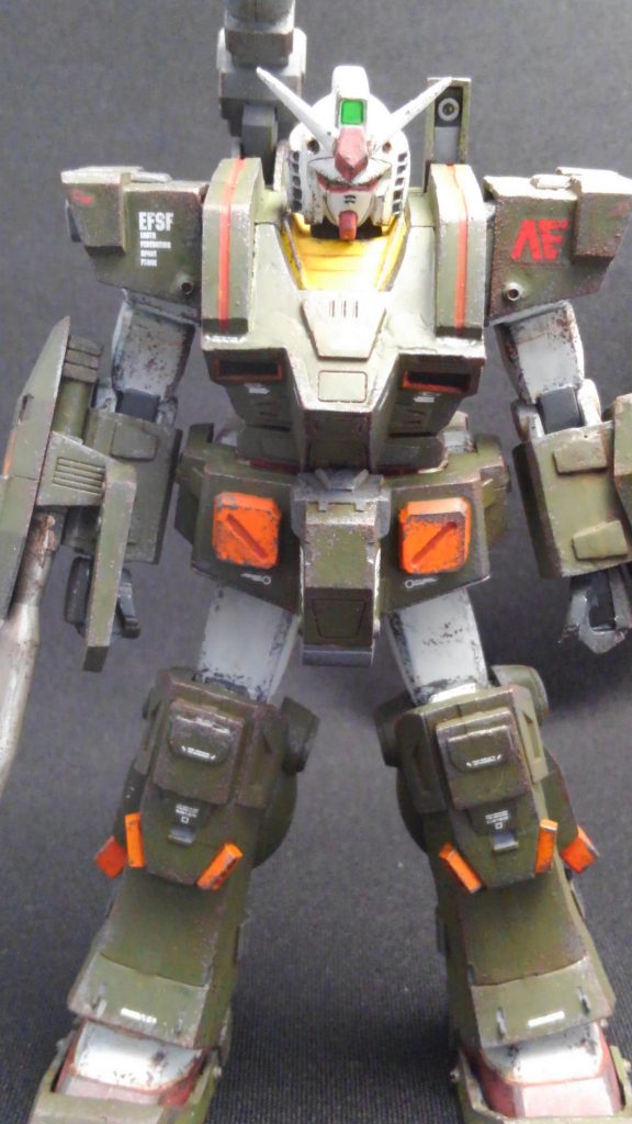 ガンダムフルアーマータイプ–2枚目/制作者：イイジママサミ