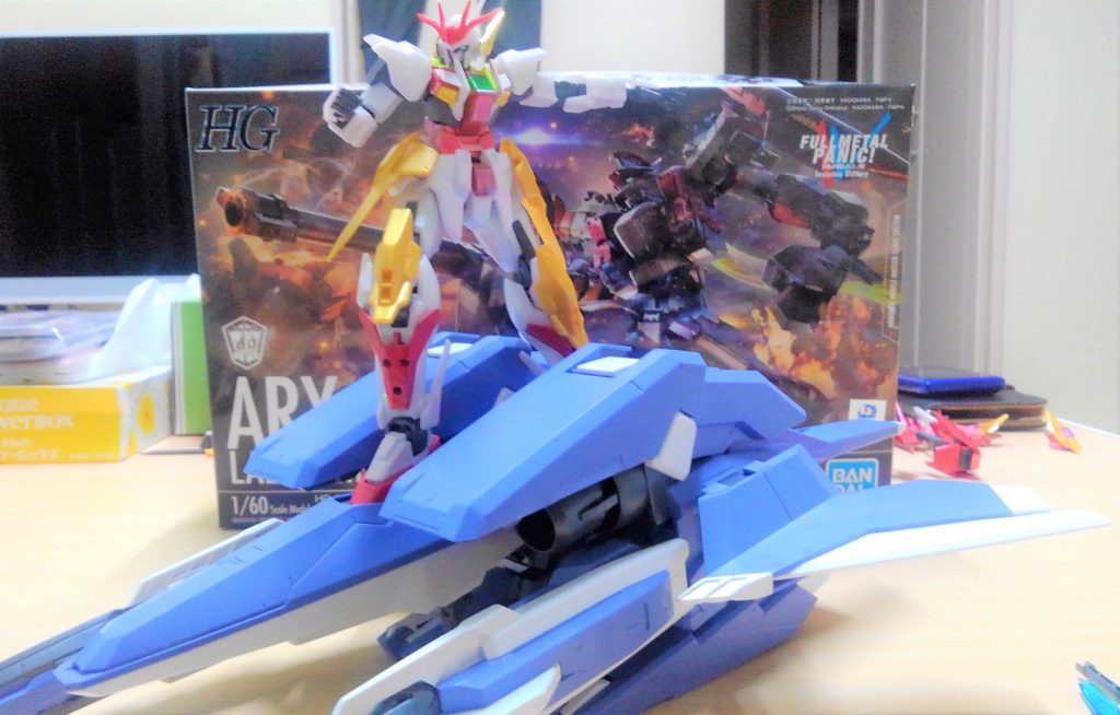 ~おまけ~
個人的にGNアームズが本編に出てきたらと面白かったと思います。
写真と塗装が粗く、まだまだでしたがこのダブルオーはカッコよく配色できました。
最後まで、ご清聴ありがとうございました。