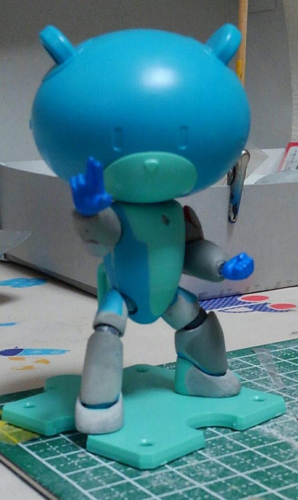 レギュレーション通りにダイバーズブルーのプチッガイを使ってるんだぜ。