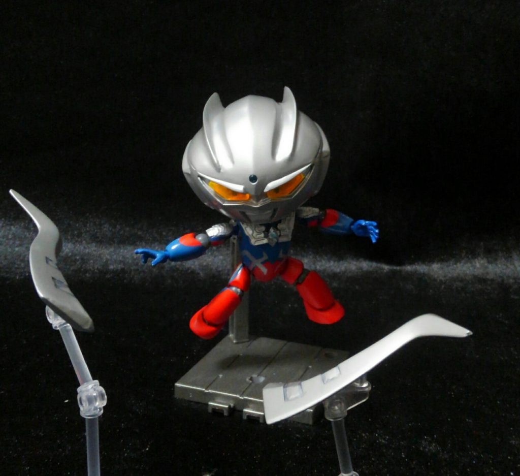 ゼロスラッガー!!(大きすぎて手に持てないのはナイショだぜ)