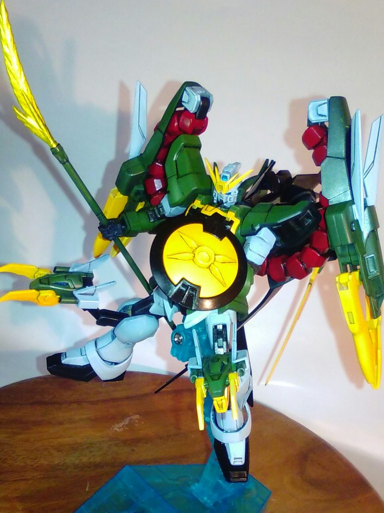 ビームグレイブ「火尖槍」
複合兵装防盾「金磚」