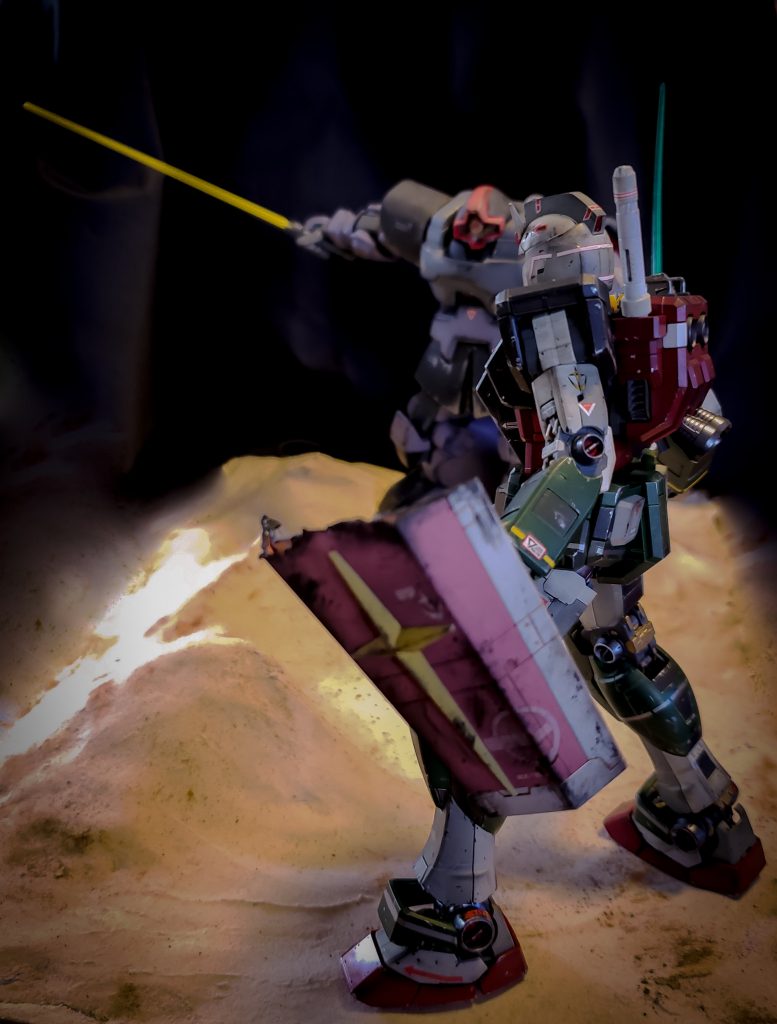 哀戦士のポスター再現。やっつけなのでクオリティ低いのはごめんなさい(。´Д⊂)