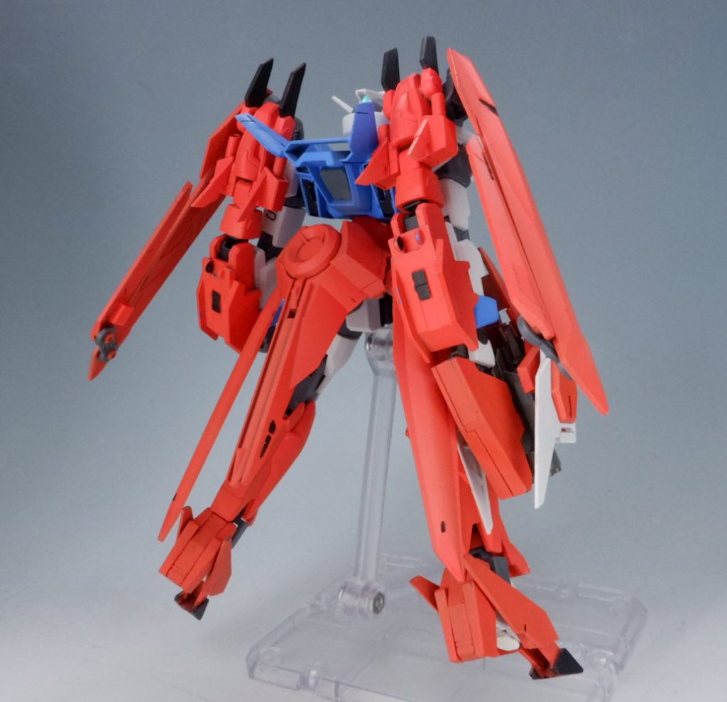 バックショット。強化版ということで結構色々装備させています。