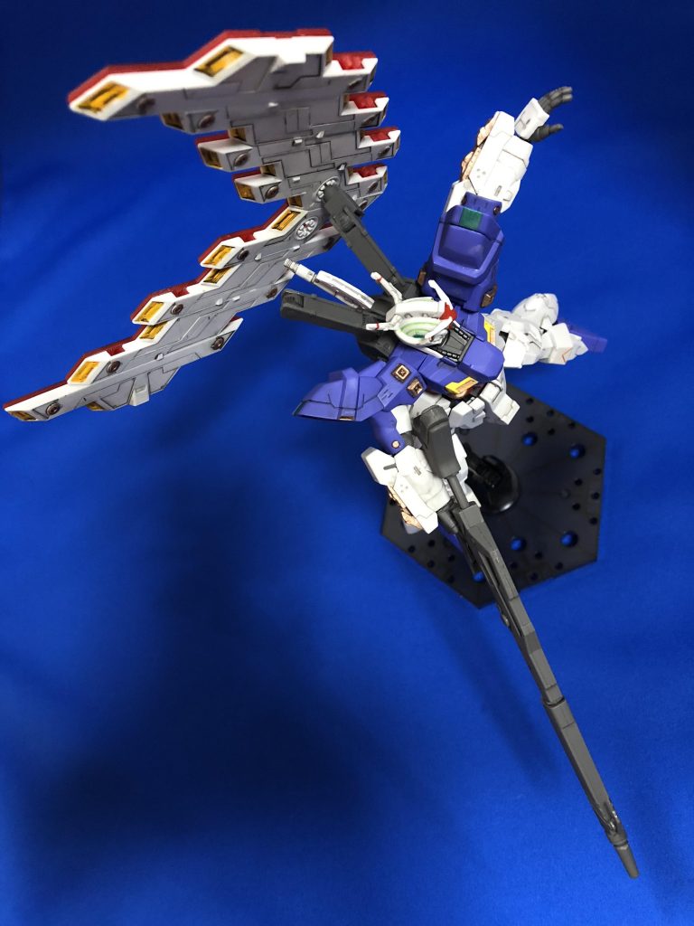 墨入れ　トップコート吹き　部分塗装の素組み　_(:3 」∠)_