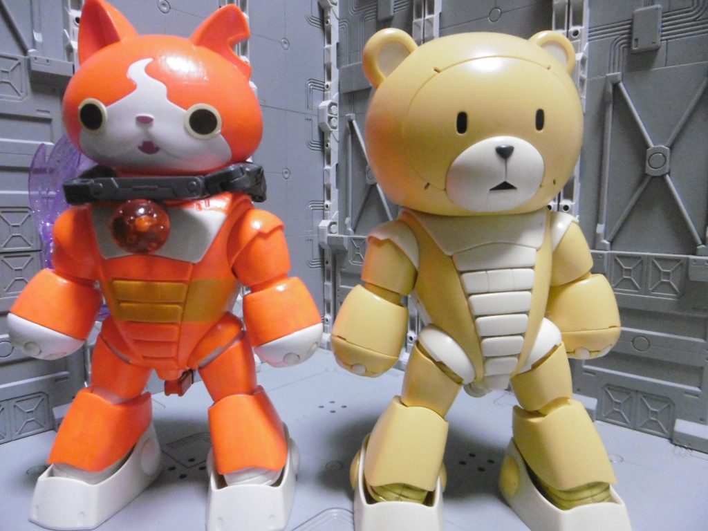 装飾を増やして頭を変えた以外は、ベアッガイそのまま。