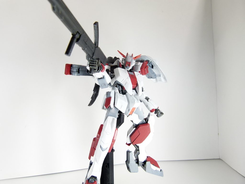 精密射撃モードへ。仕様上塗装が確実にすれるので何度も行う場合は塗装の修正かな。