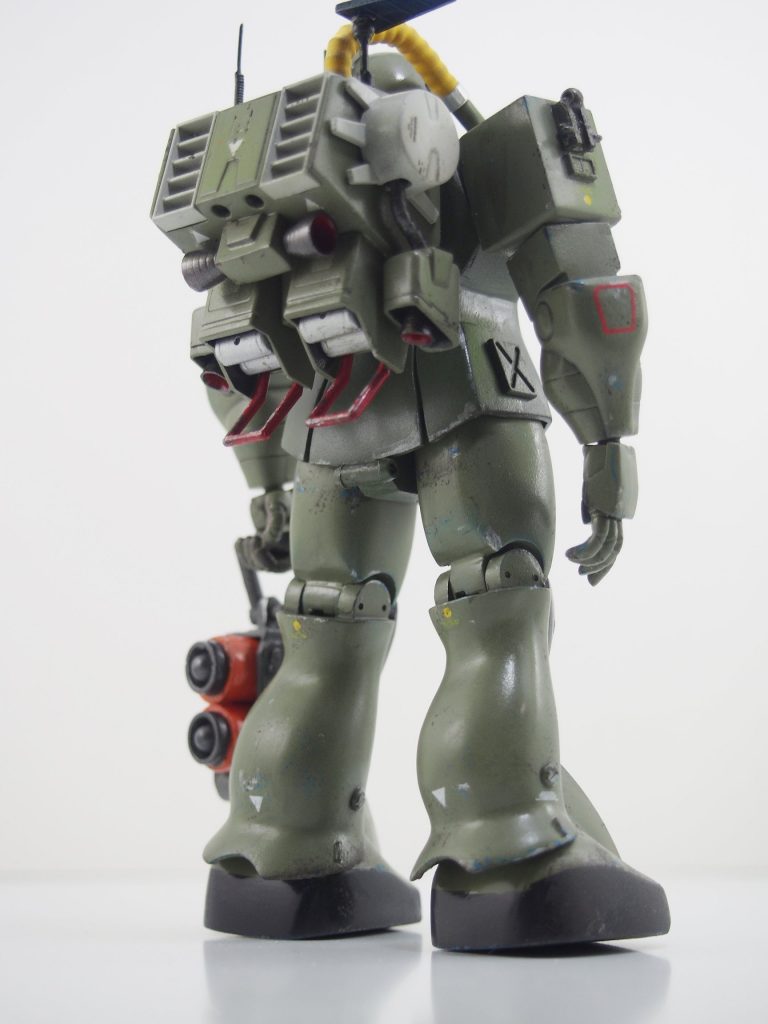 MSVの醍醐味、バックショット