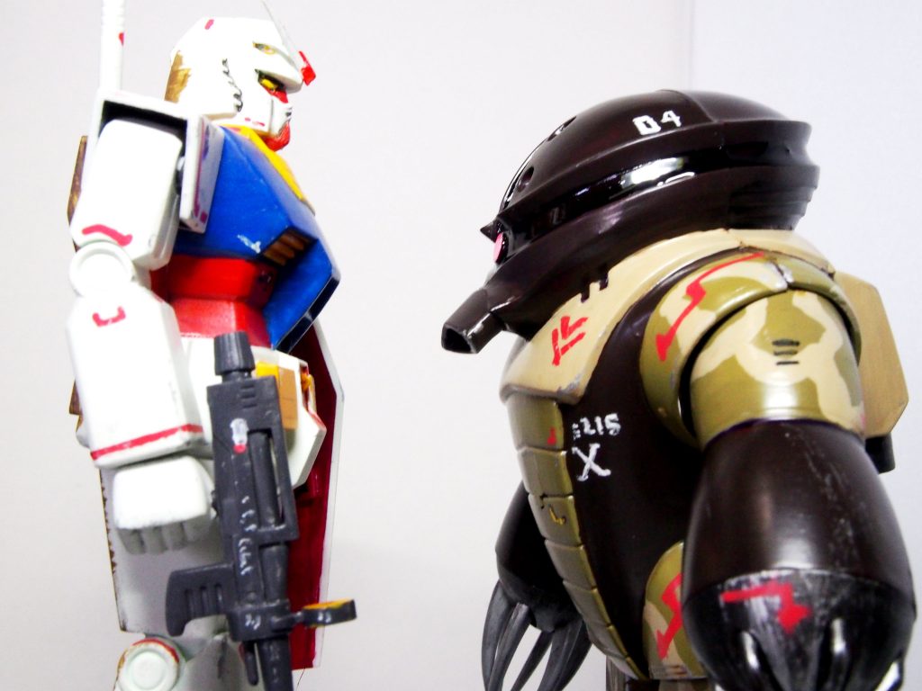 お前もすこしはマシな塗装をしたな！