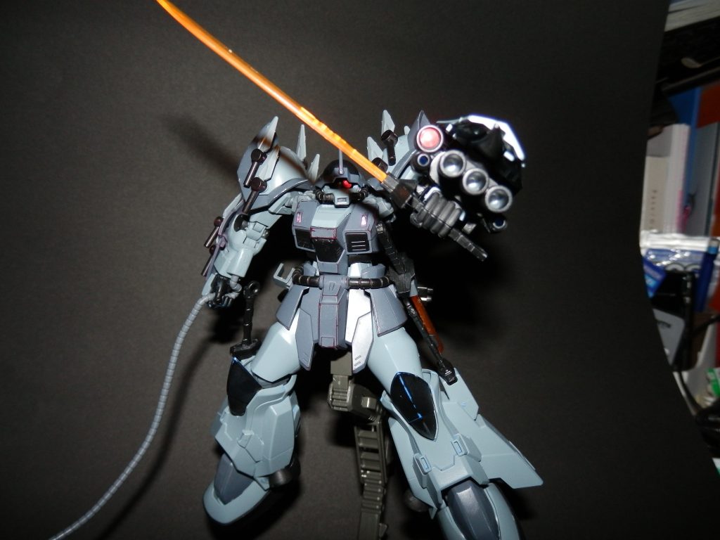 EXAMシステムオンバージョンそれと、三連バルカンを五連に改造。