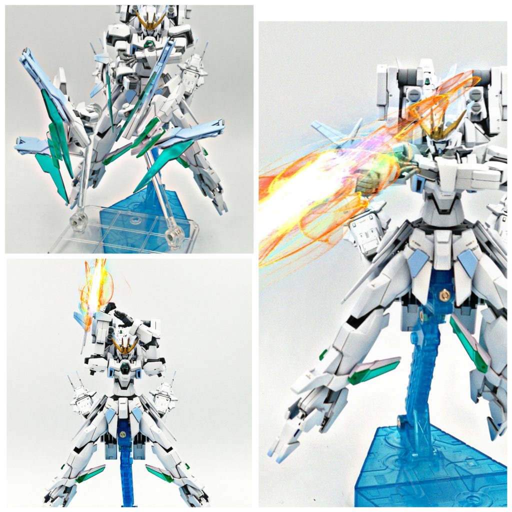 必殺技①EX-sガリバー 
EXカリバーをDXファンネルで更に強化した必殺技です。