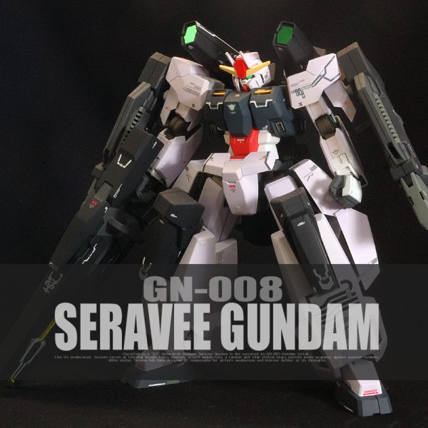 1/100 セラヴィーガンダム小改修塗装済み完成品