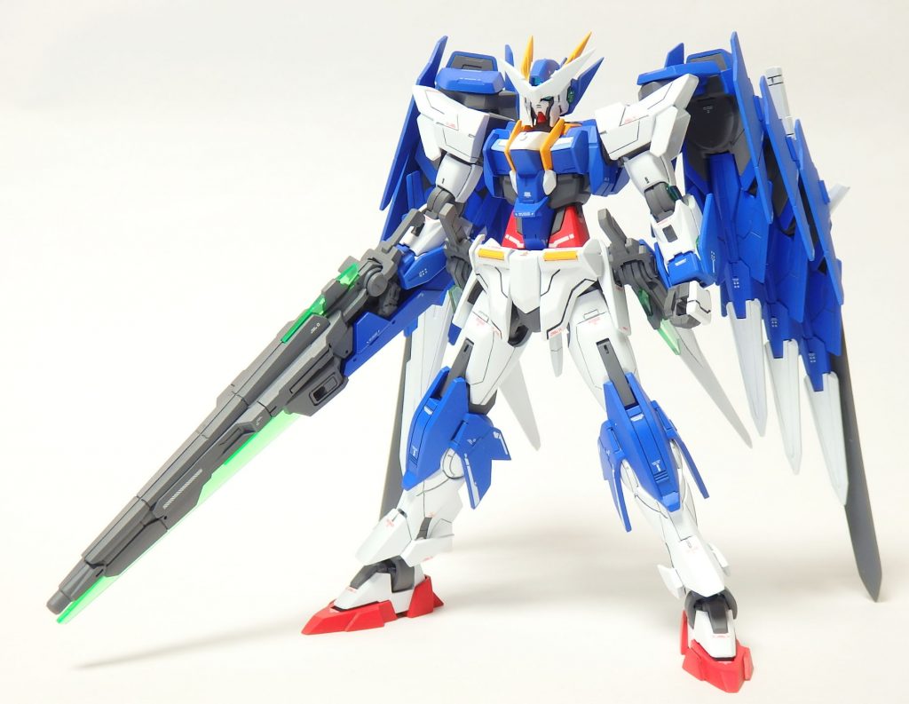 ~FRONT~
「ガンダムダブルオービーザライト」はガンダムダブルオーダイバーエースにフリーダムガンダムの意匠を取り入れリクとビルドダイバーズのメンバー全員によりビルドされたガンプラである。