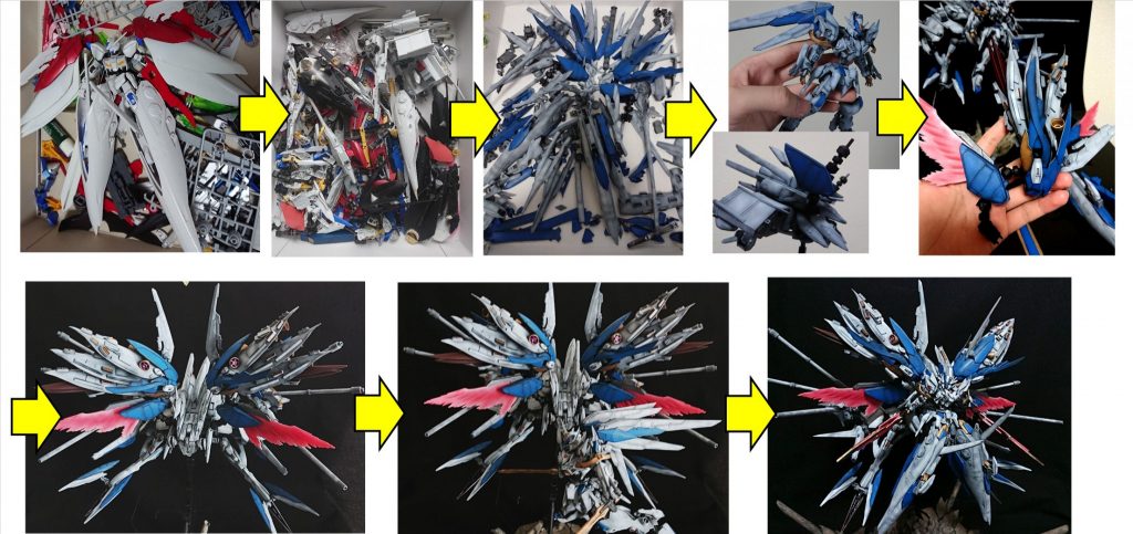 作製工程を簡単にまとめました、完成までだいたい7カ月くらいかかりました。
