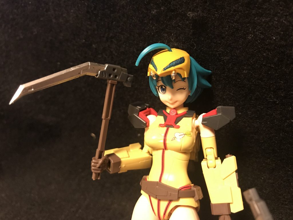 胸のハートマークも忘れずに!