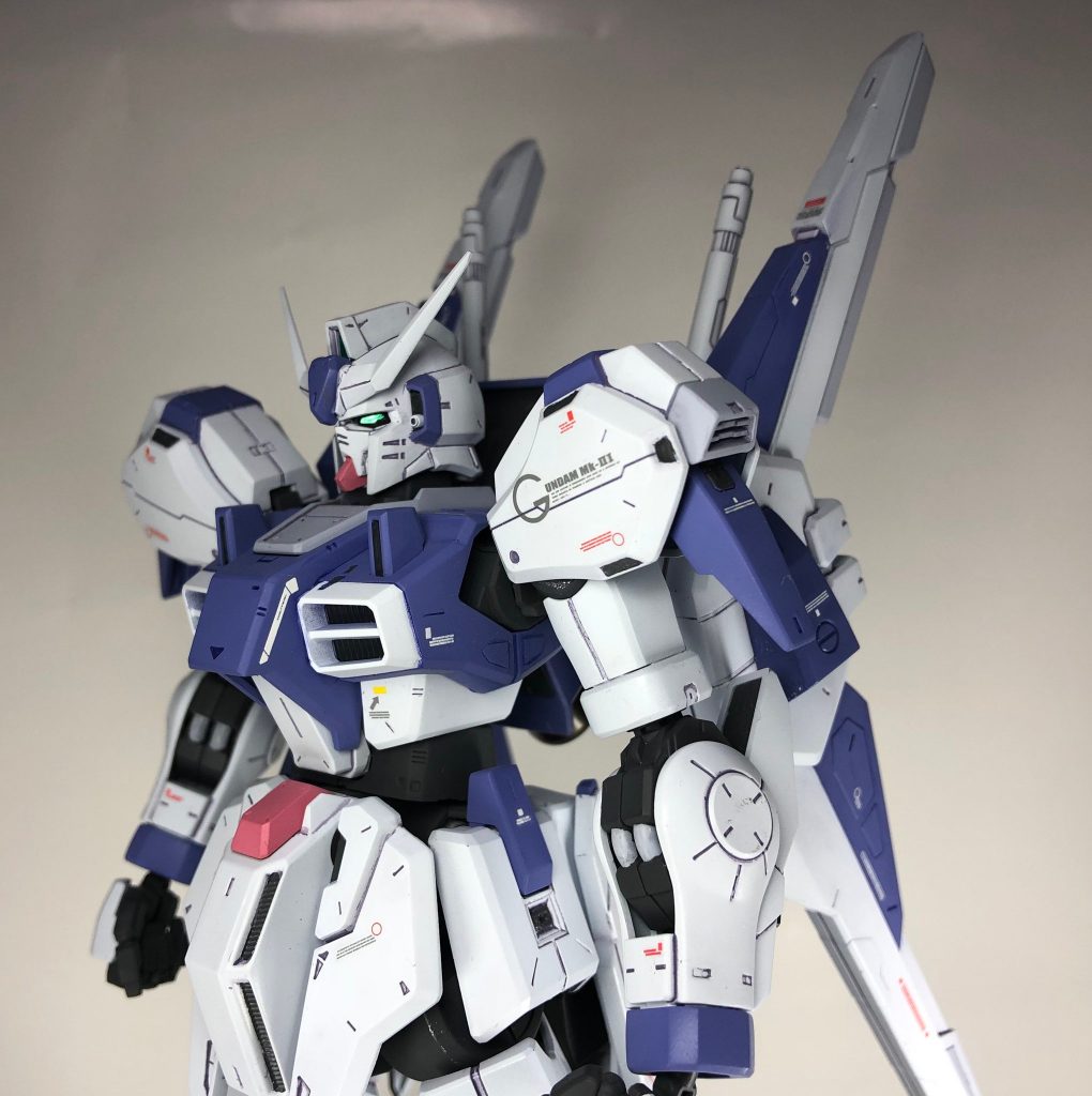 バストアップ。基本的には頭部の改修がメインですね。